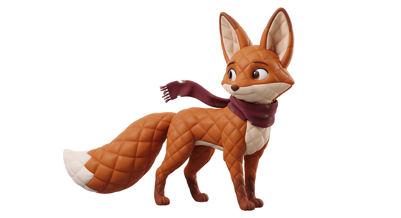 The Fox, watching quietly from the edge of the forest