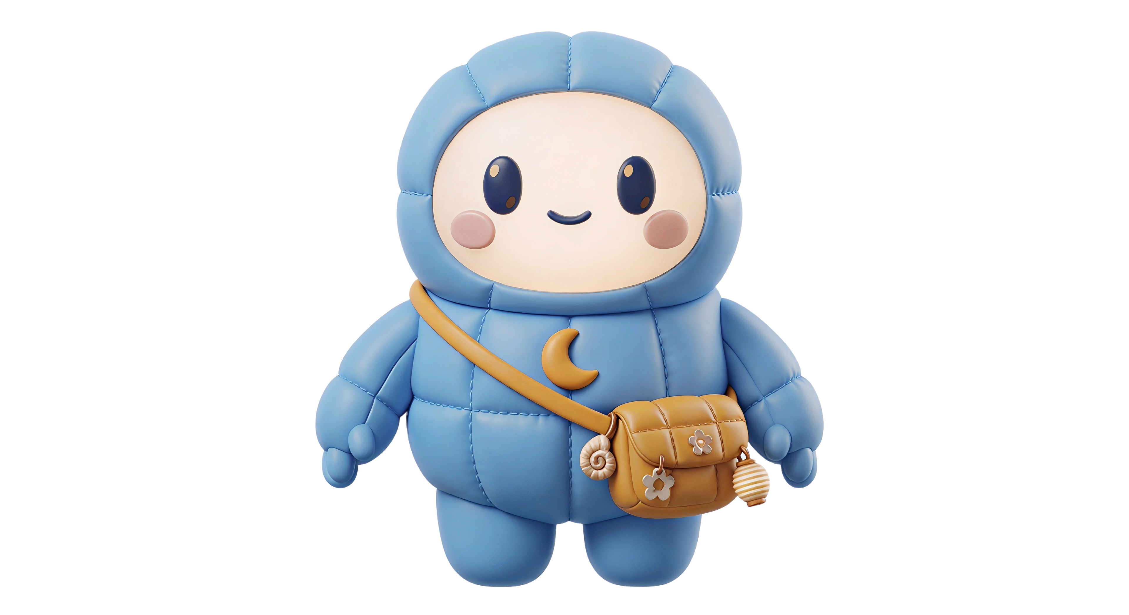 Hoshi, a small glowing star spirit, waving in welcome