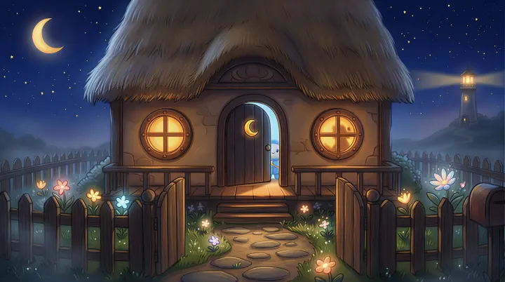 夜のホシのおうち
